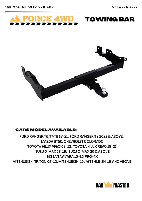 476779531_1185978789754895_1306244855488401788_n Force 4WD Towing Bar